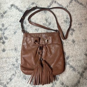 Brown Leather Michael Kors